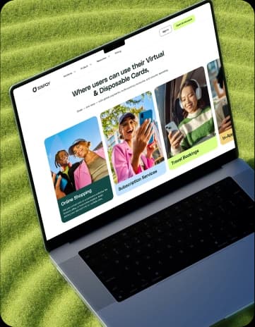 aura ai laptop with green background